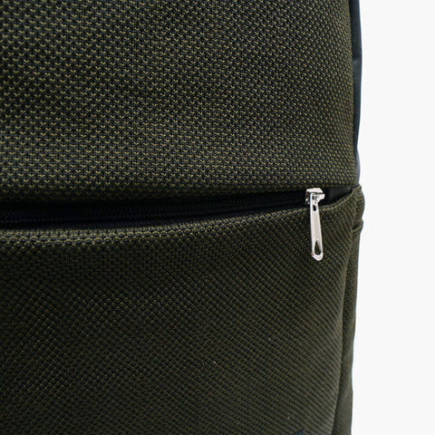 Olive textured backpack