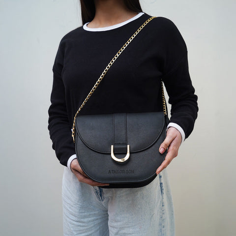 black luxe sling