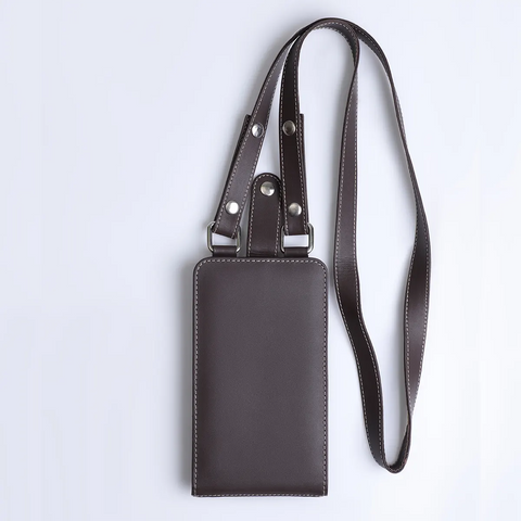 Men’s Dark Brown Stylish Crossbody Bag