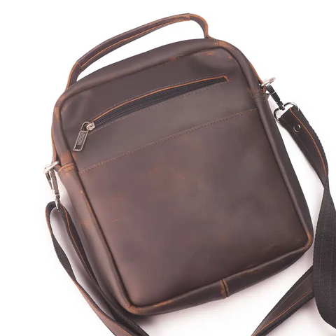 Stylish Men’s Brown Leather Crossbody Bags