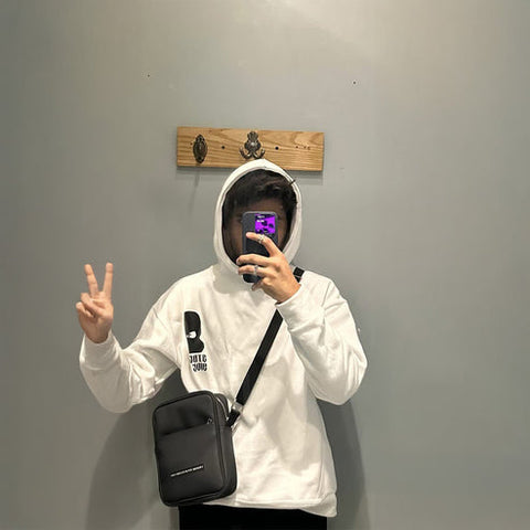 Black crossbody bag