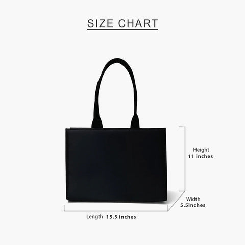 Coal Black Tote
