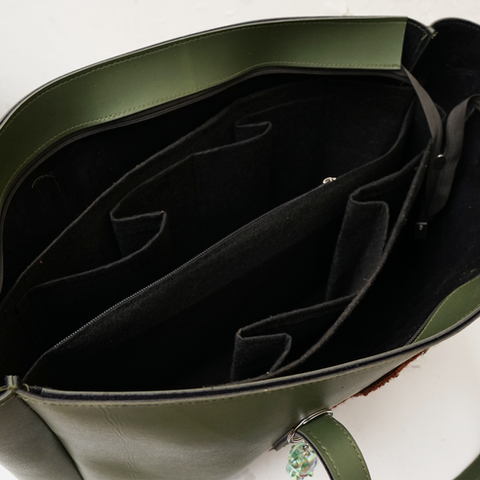 Moss Green Tote bag