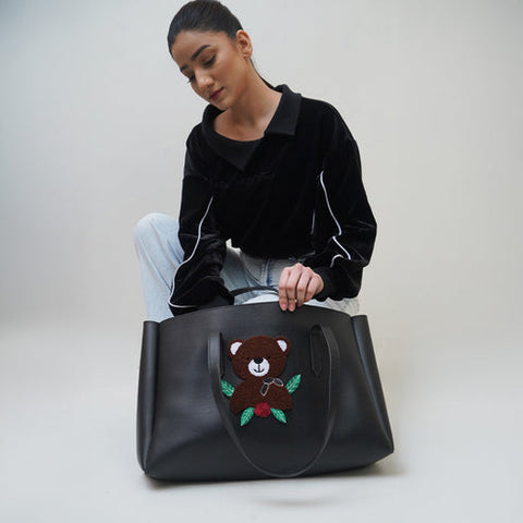 Black Teddy handbag 2.0