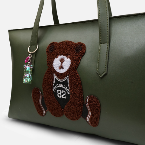 Moss Green Tote bag
